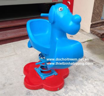 Thú nhún hình chú chó xanh